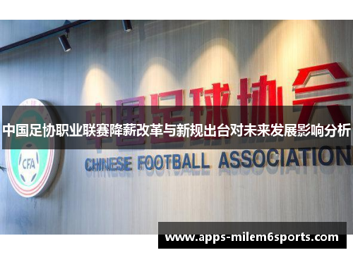 中国足协职业联赛降薪改革与新规出台对未来发展影响分析