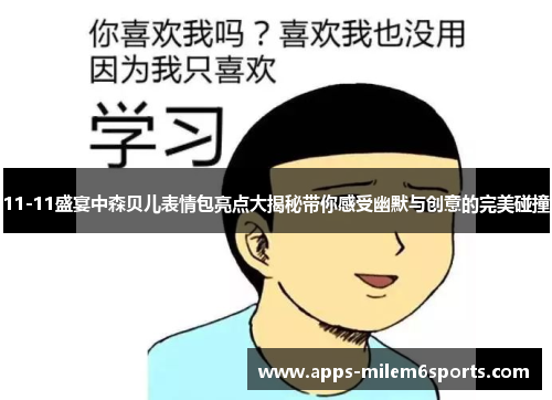 11-11盛宴中森贝儿表情包亮点大揭秘带你感受幽默与创意的完美碰撞