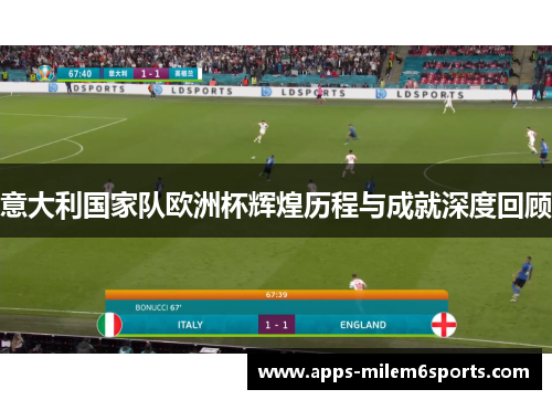 意大利国家队欧洲杯辉煌历程与成就深度回顾